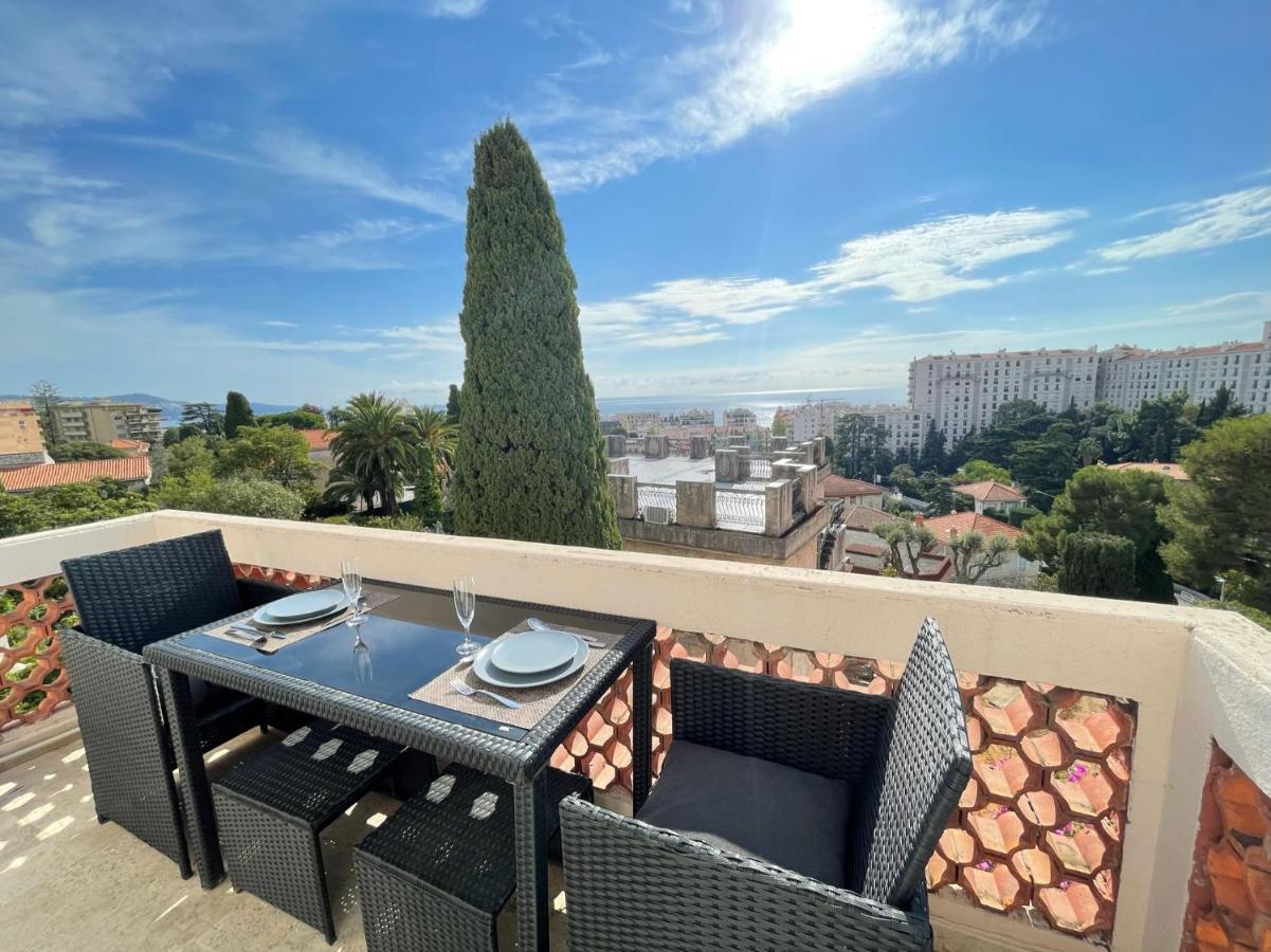 Nice Renting - Cambrai - Luxurious Sea View Terrasse - King Bed - Parking - Ac - Fully Equipped Dış mekan fotoğraf
