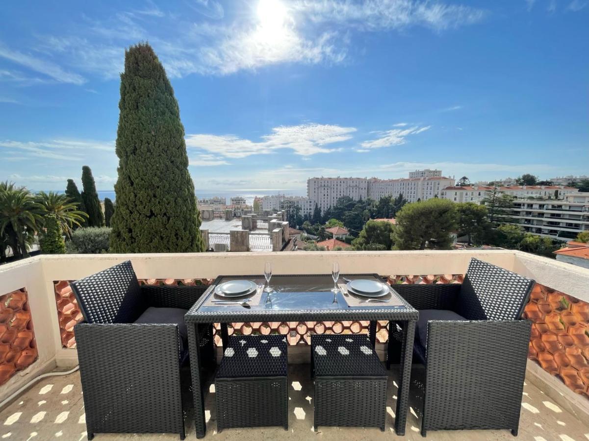 Nice Renting - Cambrai - Luxurious Sea View Terrasse - King Bed - Parking - Ac - Fully Equipped Dış mekan fotoğraf