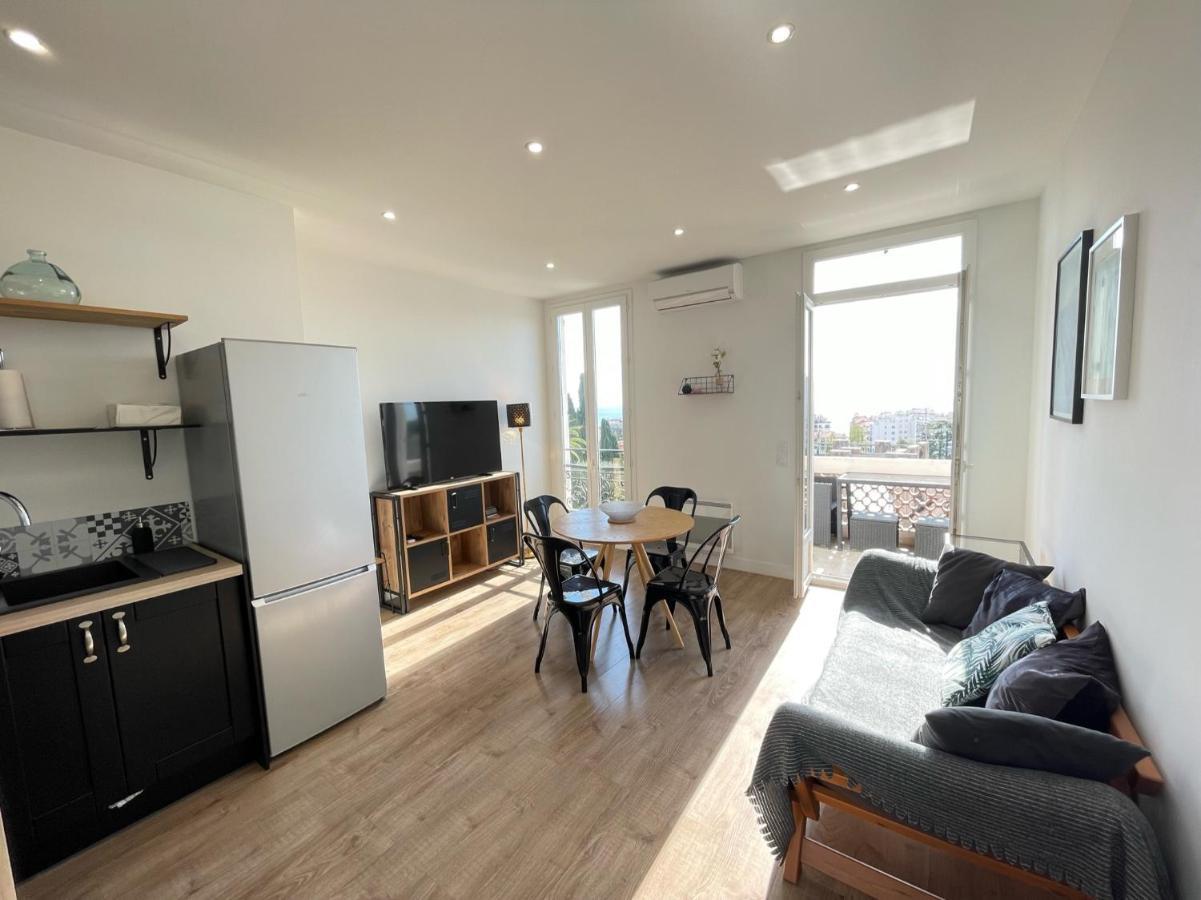 Nice Renting - Cambrai - Luxurious Sea View Terrasse - King Bed - Parking - Ac - Fully Equipped Dış mekan fotoğraf
