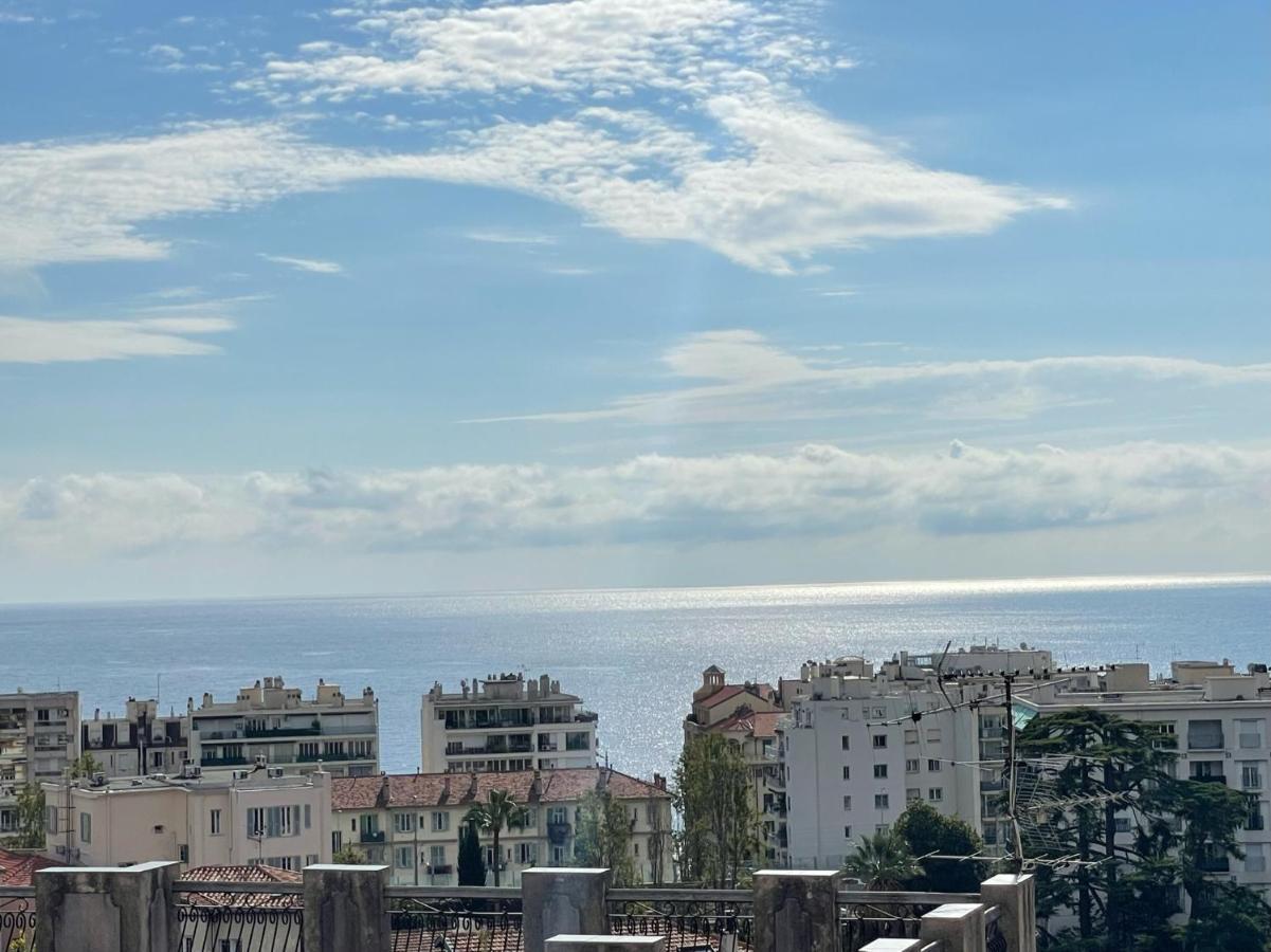 Nice Renting - Cambrai - Luxurious Sea View Terrasse - King Bed - Parking - Ac - Fully Equipped Dış mekan fotoğraf
