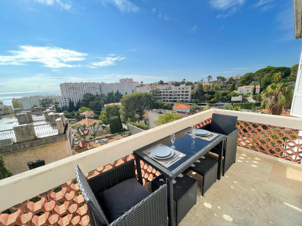 Nice Renting - Cambrai - Luxurious Sea View Terrasse - King Bed - Parking - Ac - Fully Equipped Dış mekan fotoğraf